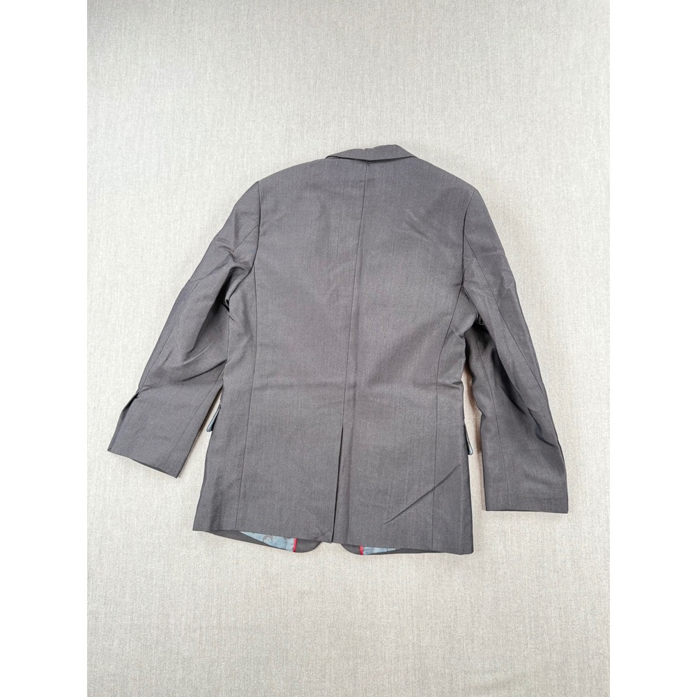 Appaman Fine Tailoring Boys Charcoal Gray Blazer Jacket Size 8 Formal Wedding - Picture 4 of 5